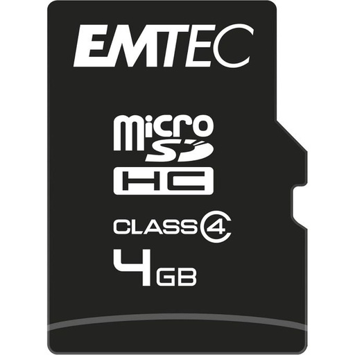 Carte mémoire Micro SD (TF) de classe 10 haute vitesse 4 Go