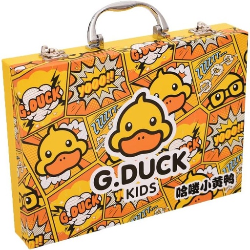 G.Duck Deluxe Coffret d'art en carton haute densité 56 pièces