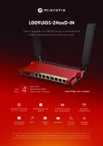 MikroTik L009UiGS-2HaxD-IN