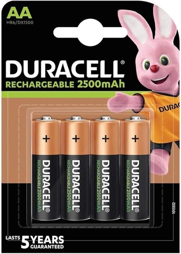 Duracell Piles AA - 4 Piles
